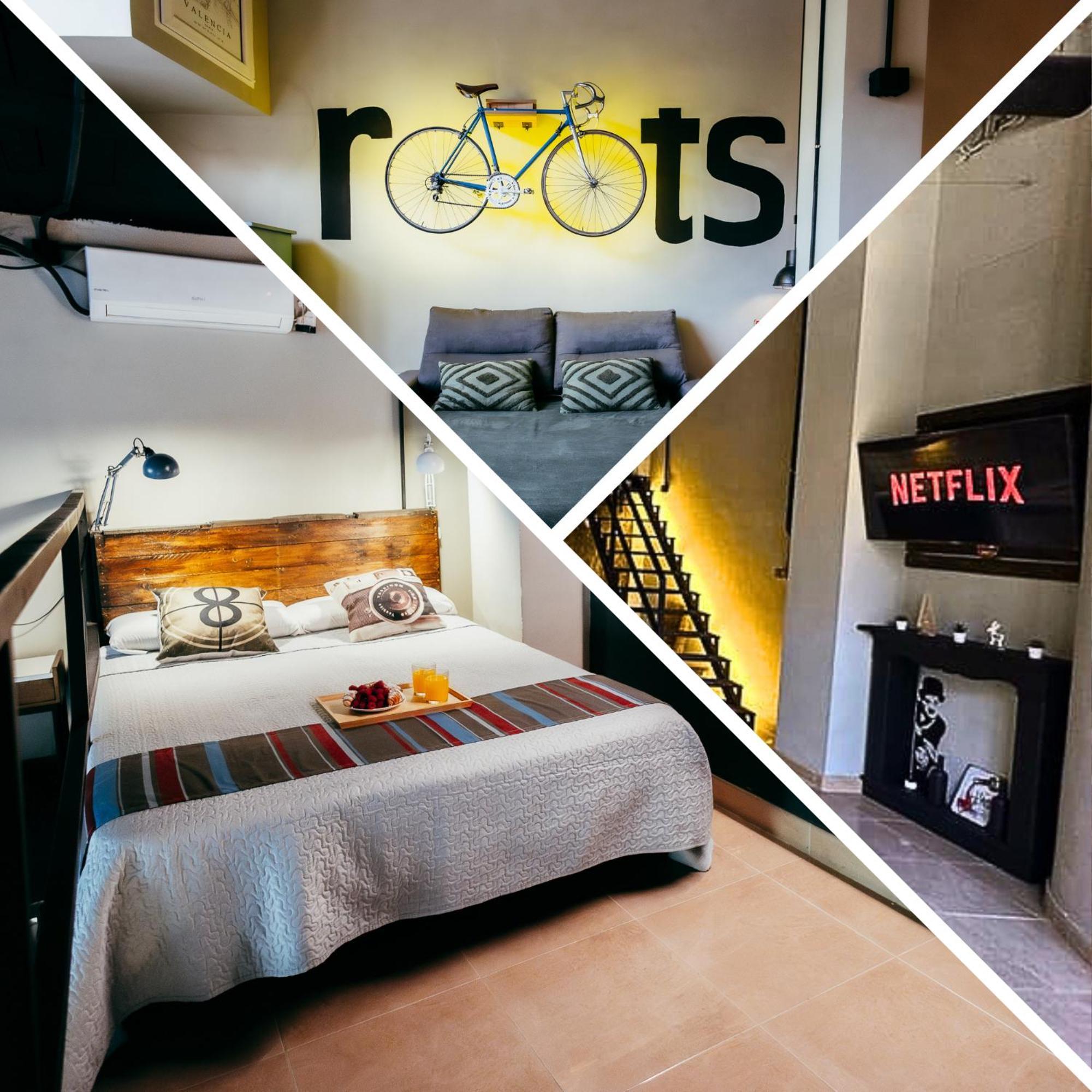 Apartment Ruzafa Roots, 12 Min To Centre, Smart Tv, Wine Valencia Bagian luar foto